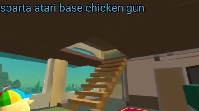 V1 SPARTA ATARI BASE CHICKEN GUN