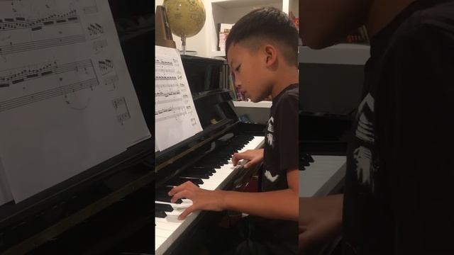 Aiden plays Romanze by Gideon Rubin