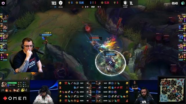 TES vs TL - MSI Costreaming Day 6