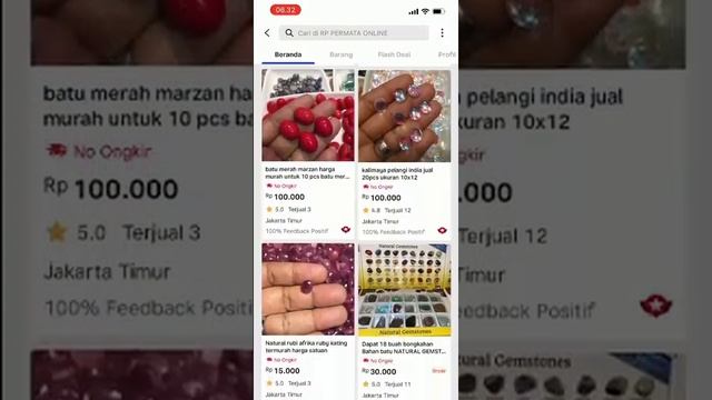 RP permata online ada di BUKALAPAK harga batu permata termurah seindonesia hanya di RISTA PERMATA