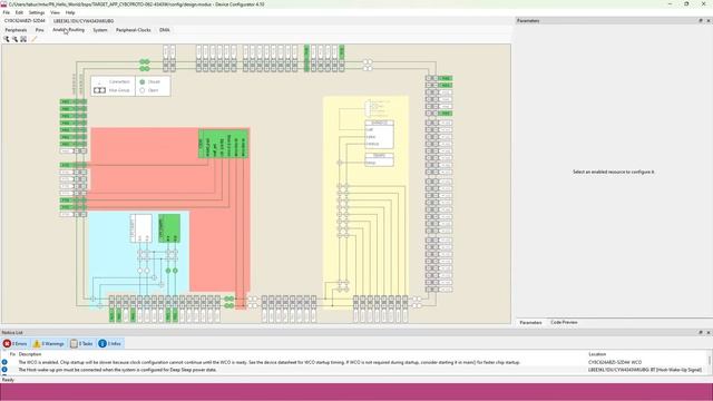 ModusToolbox 3.1 Частина 3: Огляд утиліти Device Configurator