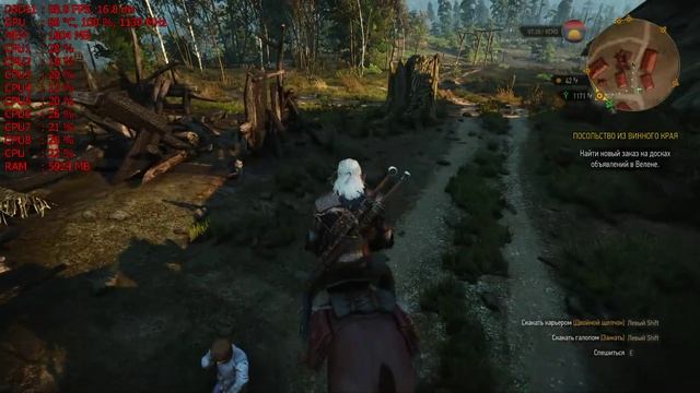 The Witcher 3: "Blood and Wine"  Sapphire R9 390X