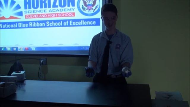 Smashing Thermit Reaction - 8 - Horizon Science Academy Cleveland High School