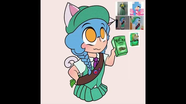 The Meif’wa Scout • Aphmau Fan Art Speedpaint