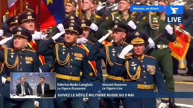 9 mai: le défilé militaire russe et le discours de Poutine en intégralité