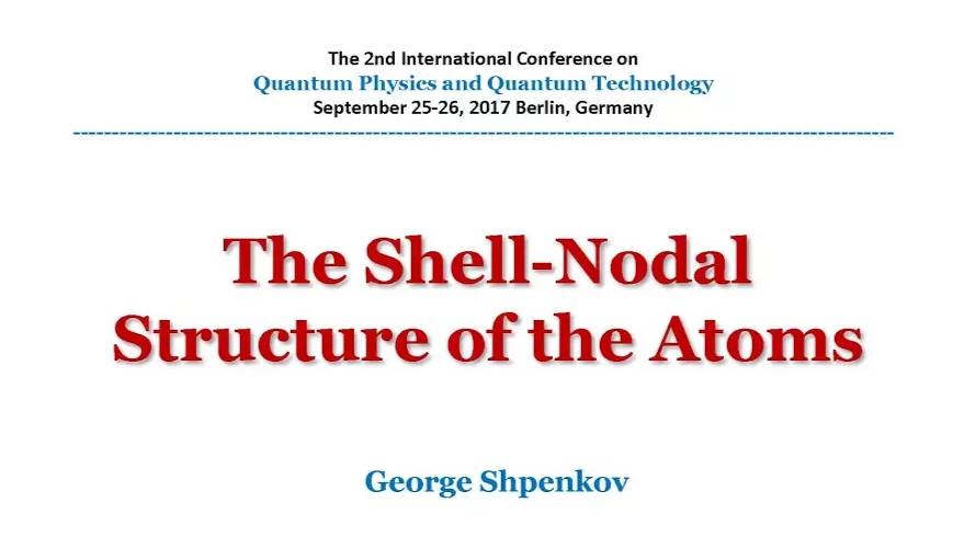 The Shell-Nodal structure of the atoms by Georgi Shpenkov