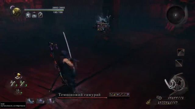 Nioh WotN Obsidian Samurai Путь Нио Обсидиановый Самурай