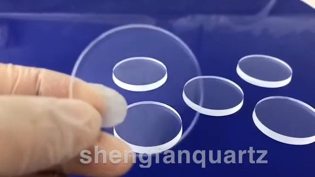 Transparent UV Quartz Glass Plate High Transmittance Visible Fused