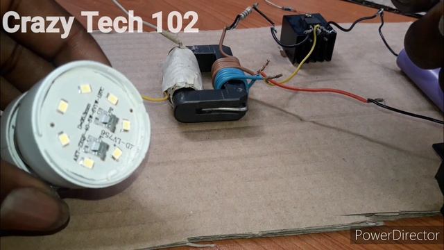 How to make inverter using flyback ferrite core