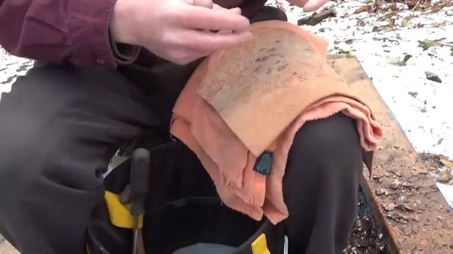 Flintknapping Obsidian Blade preform