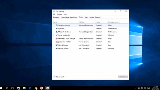 Windows 10 - How to Disable Startup Programs - Speed Up Boot Time