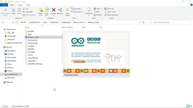 Tutorial Mining Coin DUCO dengan Arduino UNO | Mining Crypto Low Power Device