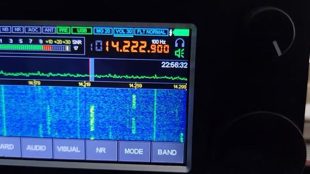 CQ Contest NV9L on Malahit SDR radio
