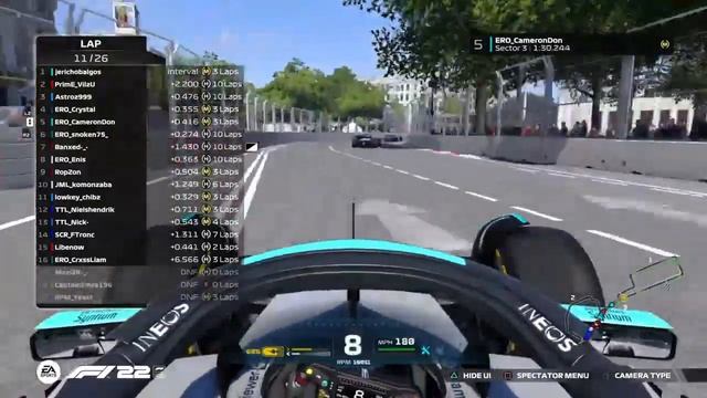 F1 22 - ERO PS F2 - S9 R8 - AZERBAIJAN GP