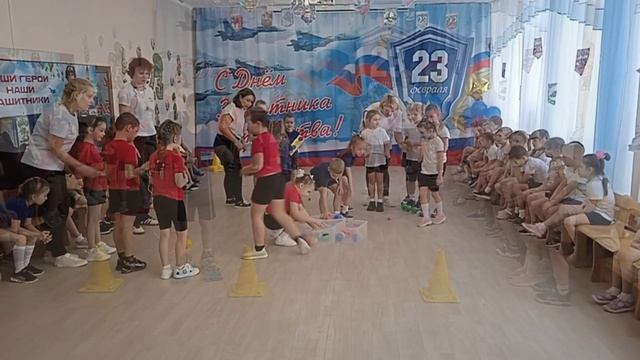 Праздник "День Защитника Отечества" в подготовительных группах "Теремок", "Кораблик" и "Солнышко"