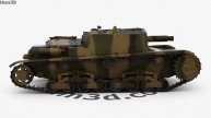Semovente da 75/18 3D model by 3DModels.org