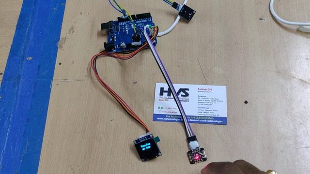 Measure Heart Rate and OLED Display with MAX30102