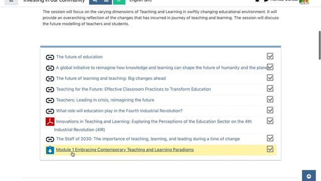 How to logging ADU community portal and access EDU 2030