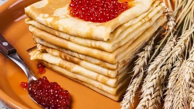С Масленичной неделей. Музыкальная открытка поздравление.