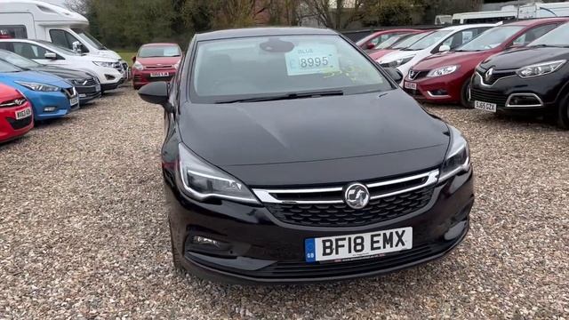 18 18 Vauxhall Astra 1.4i Turbo SRi Hatchback 5dr Petrol Manual Euro 6 (150 ps)