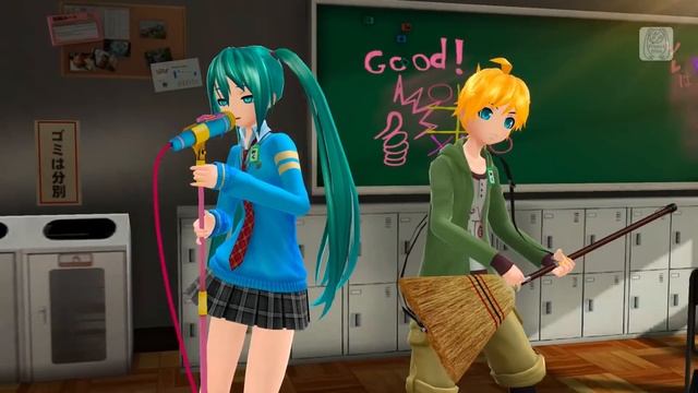 Miku Hatsune & Len Kagamine -  1,2 Fanclub (Cover)