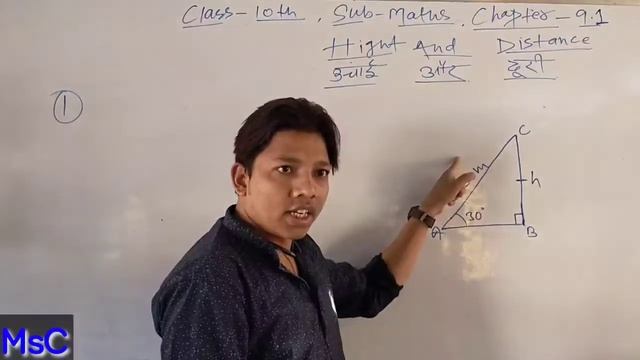 Crack Class 10th Math: Hight and Distance Exe- 9.1 | Bihar Board {NCERT} study video