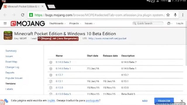 MINECRAFT- 0.14.0 pode sair hojeau amanhã!!!