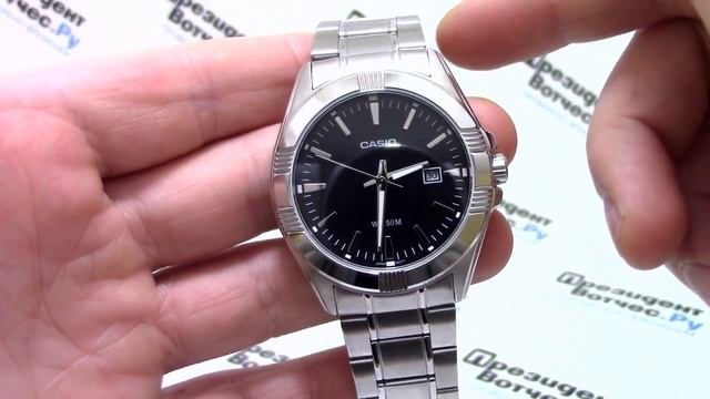 Часы Casio MTP-1308D-1A [MTP-1308D-1AVEF] - видео обзор от PresidentWatches.Ru