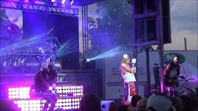 HAIRBALL - "Hot for Teacher" Live at Allamakee County Fair - Waukon, IA 7/22/22