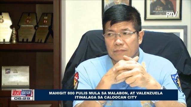 Mahigit 800 pulis mula sa Malabon at Valenzuela itinalaga sa Caloocan City