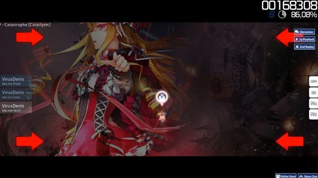 OSU! MuryokuP - Catastrophe [Cataclysm]