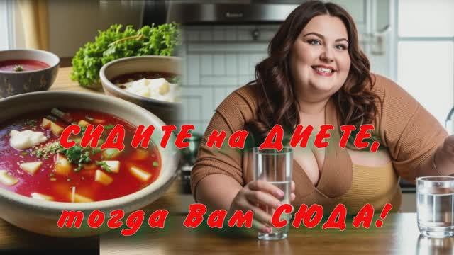 ДИЕТА. ГОТОВИМ ВКУСНЫЙ ХОЛОДНЫЙ БОРЩ