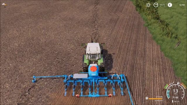 Farming Simulator 19. Lemken Azurit 9 planter.