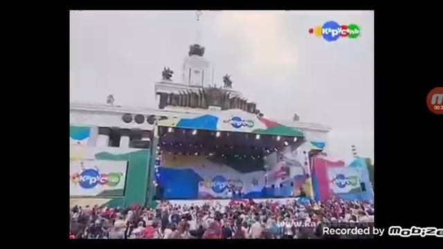 Фрагмент эфира телеканала Карусель 2012