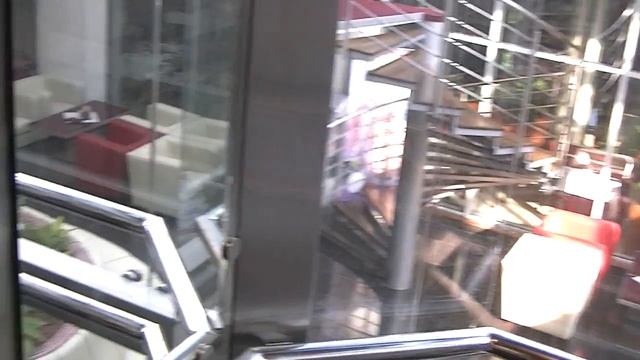 very nice glass Kleemann elevator@hotel Rubin, spa Dudince