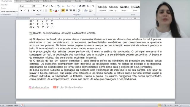 Questões de Literatura (Parte 2)