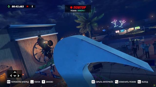 Trials Rising, "Отель Намибия", выполнение контракта, техника управления, графика NewPC-2023 ✨☀🎨🚵🎨☀