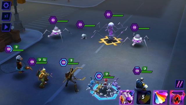 ТЕХНИКА ИСПЫТАНИЕ ПЛАТИНОВОЕ в игре Черепашки-Ниндзя Легенды (Teenage Mutant Ninja Turtles Legends)