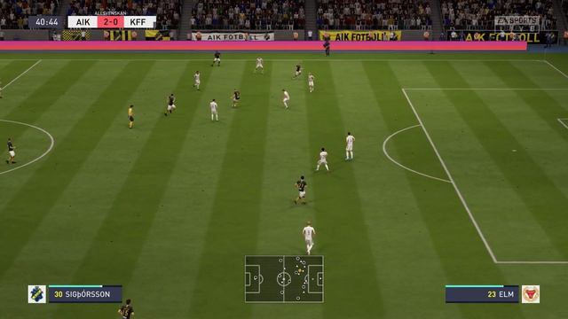 FIFA 20 | AIK vs Kalmar FF - Svenska Cupen | 09/03/2020 | 1080p 60FPS