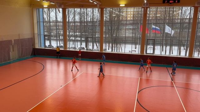 Коломяги-1 (2013) vs ФК Зенит (2013), Первенство по  футзалу СПб, 23.02.2025, финал, 2 тайм