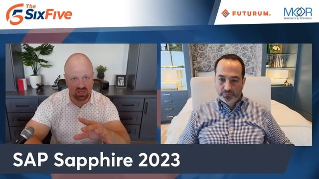 SAP Sapphire 2023 - Episode 169 - Six Five Podcast