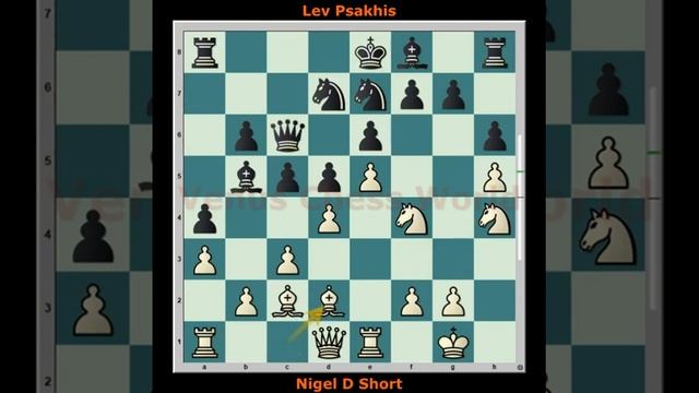 Nigel Short Vs Psakhis | French Defence | 1985 - Serbia and Montenegro