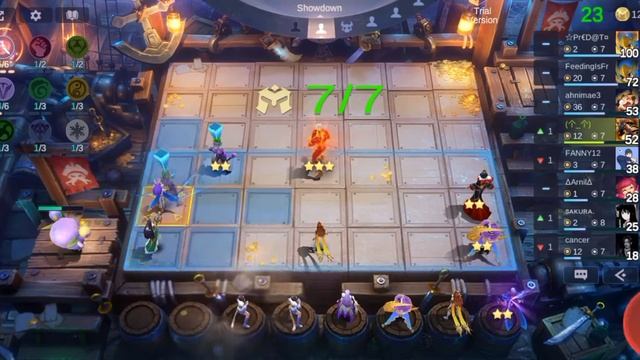 3 STAR HYPER SUPERHERO AURORA WITH 6 SUPERHERO 6 MAGES & 6 ELEMENTALIST IN MAGIC CHESS