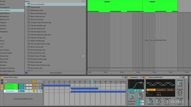 05. Blending Complex Effects Racks