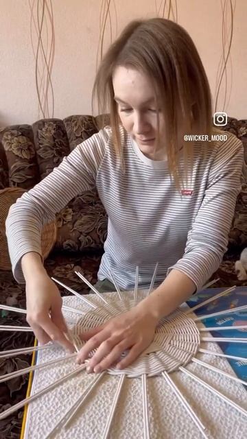 Больше фото и видео по ссылке в комментариях, плетеные корзины, подносы, декор на заказ