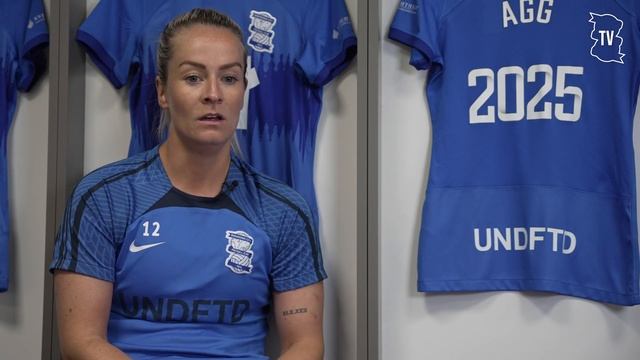 Lily Agg signs a new contract at Birmingham City Women! 🔵