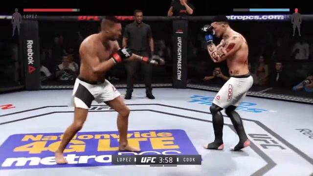 EA SPORTS™ UFC® 2 Online ----- LOPEZ vs Lazio-_-88-----