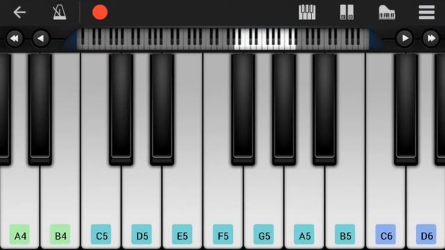 Mobile Piano Tutorial: How to play A Million Dreams by Hugh Jackman