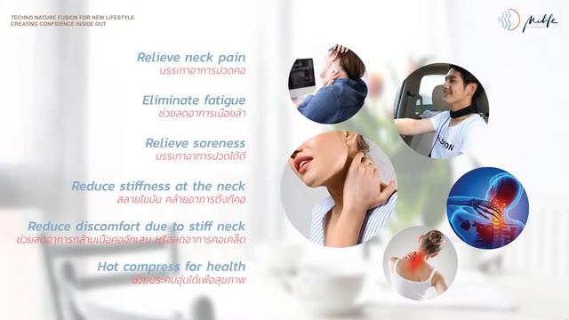 Milife Graphene FIR Heated Neck Support