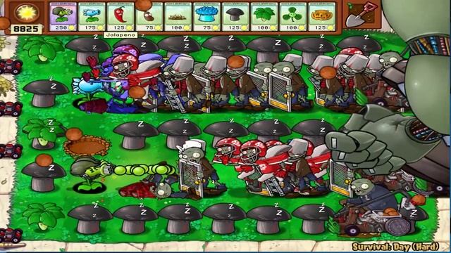 Snow Pea vs Gatling Pea vs All Zombie Yeti  , Zomboss | Plants vs Zombies